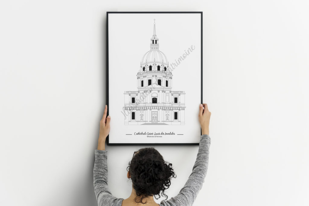 Cathédrale Saint Louis des Invalides Illustration de Patrimoine