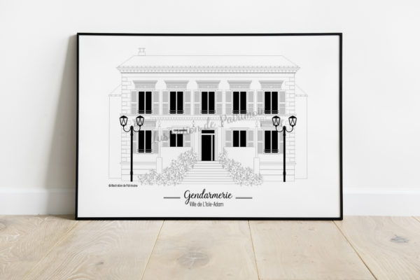 Gendarmerie_lisleadam_illustrationdepatrimoine
