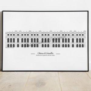 Versailles-coté-jardins_illustrationdepatrimoine