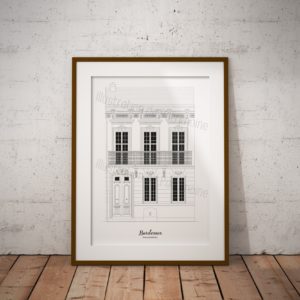 Maison bordelaise, Bordeaux (33)