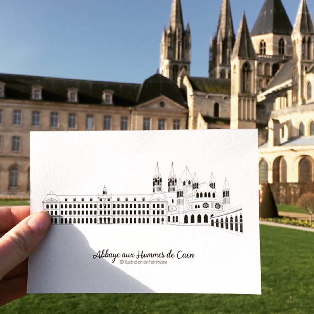 Abbaye_aux_hommes_caen_illustration_de_patrimoine_normandie_hotel_de_ville