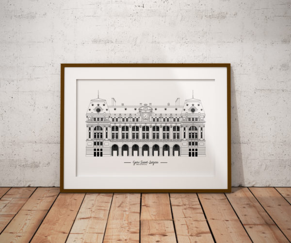 Lazare_Paris_monument_parisien_imagerie_parisienne_illustrationdepatrimoine