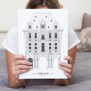 Pavillon_du_roi_place_des_vosges_paris_imagerie_parisienne_illustration_de_patrimoine