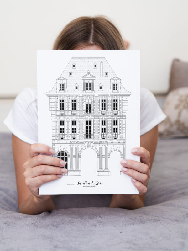 Pavillon_du_roi_place_des_vosges_paris_imagerie_parisienne_illustration_de_patrimoine