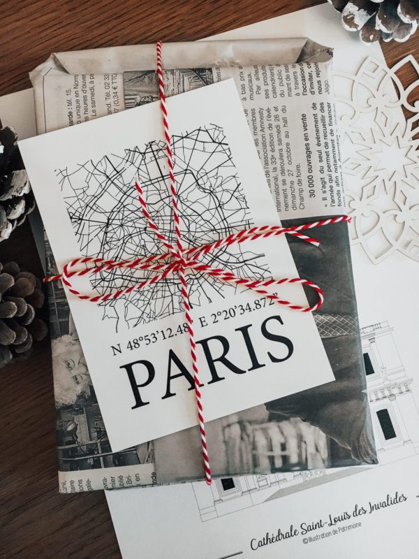 mapping carte urbaine ville paris illustration de patrimoine