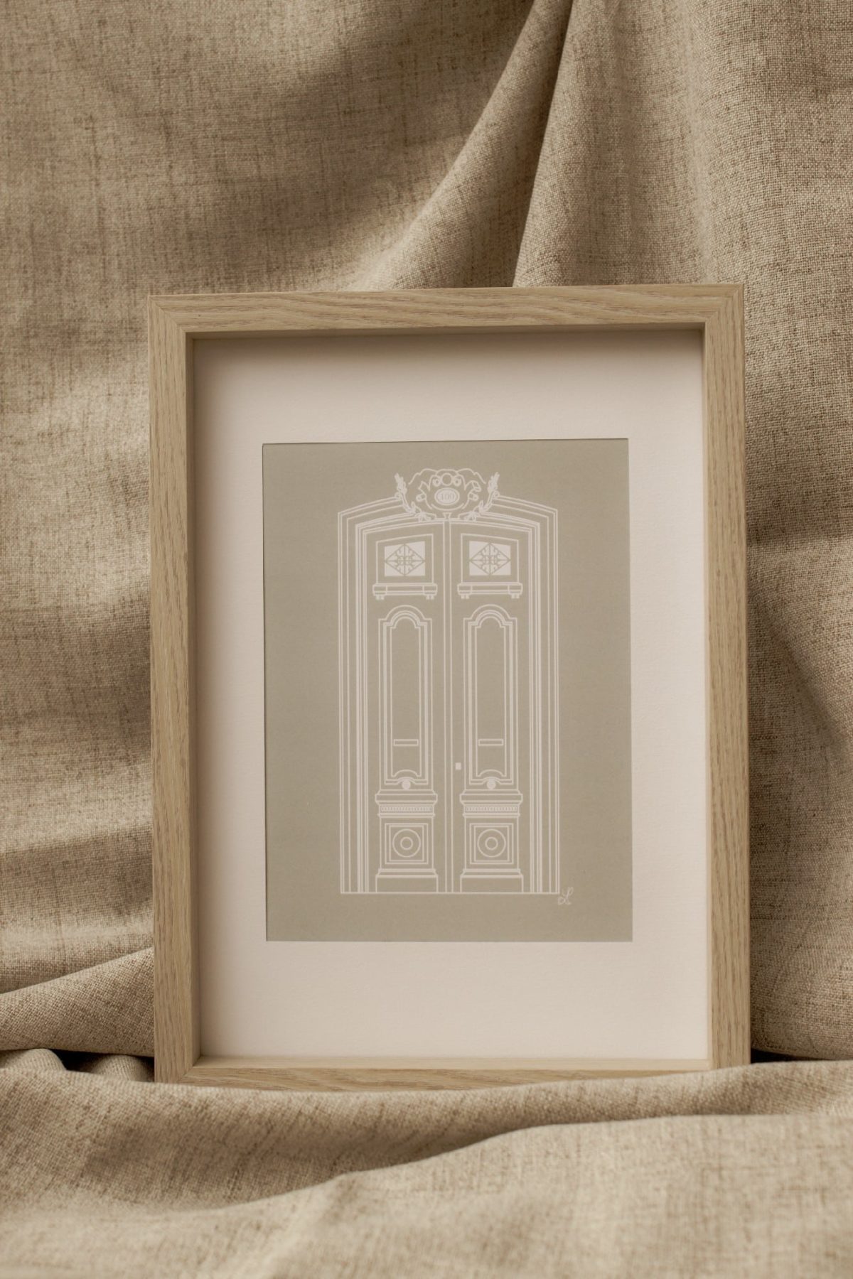 Illustration_de_patrimoine_collection_portes_coloris_vert_jolies_portes