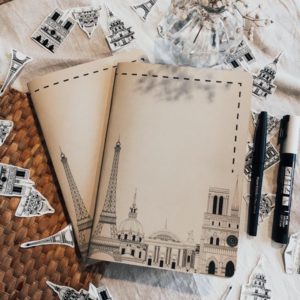 Carnet illustré – Paris