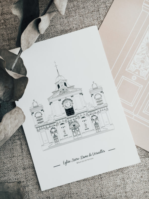 illustration-de-patrimoine-monument-francais-versailles-eglise-notre-dame