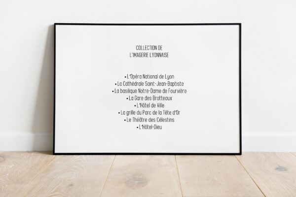 L'imagerie Lyonnaise -  Collection de 8 illustrations
