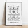 illustration-de-patrimoine-anne-vanrapenbusch-collection-imagerie-lyonnaise-cathedrale-saint-jean-baptiste-lyon